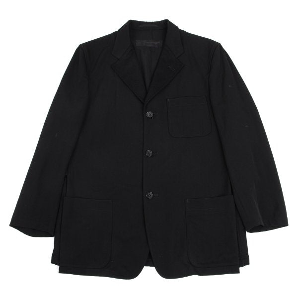 COMME des GARCONS HOMME Mixed Material Pants Black Size S