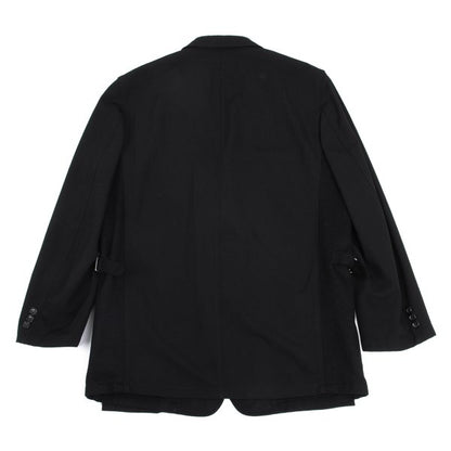 COMME des GARCONS HOMME Mixed Material Pants Black Size S