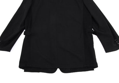 COMME des GARCONS HOMME Mixed Material Pants Black Size S