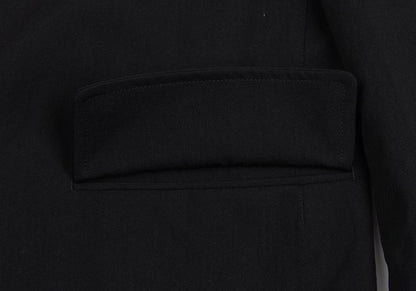COMME des GARCONS HOMME Cut Grid Weave Jacket Black Size S