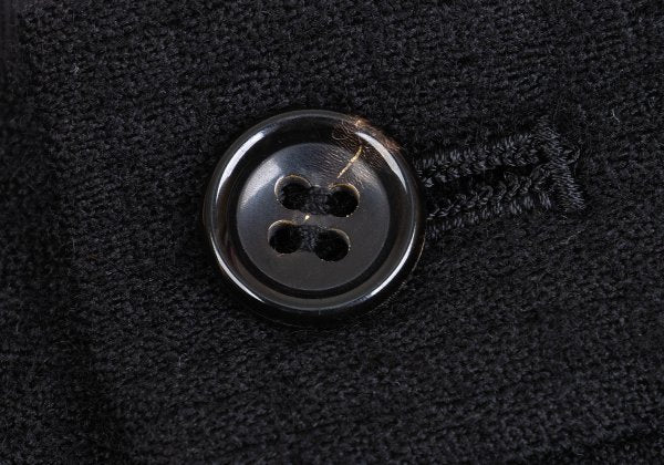 COMME des GARCONS HOMME Wool Nylon Weave Pants Black Size M