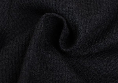 COMME des GARCONS HOMME Wool Nylon Weave Pants Black Size M