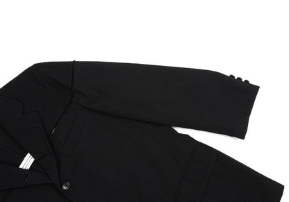 COMME des GARCONS HOMME Grid Weave Panel Pants Black Size S