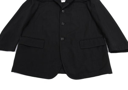 COMME des GARCONS HOMME Grid Weave Panel Pants Black Size S