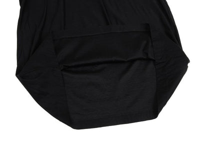 Yohji Yamamoto POUR HOMME Glossy Collar T-Shirt Black Size M