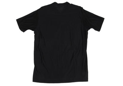 Yohji Yamamoto POUR HOMME Glossy Collar T-Shirt Black Size M