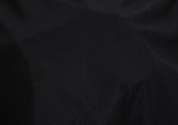 Yohji Yamamoto POUR HOMME Glossy Collar T-Shirt Black Size M