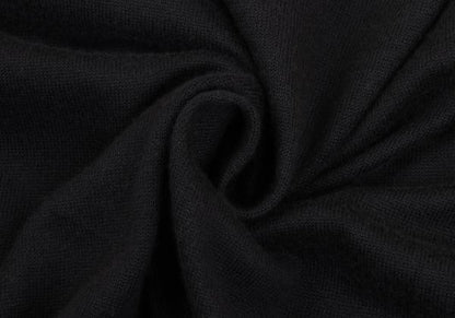 Yohji Yamamoto POUR HOMME Cotton Zip-Up Vest Black Knit Size M