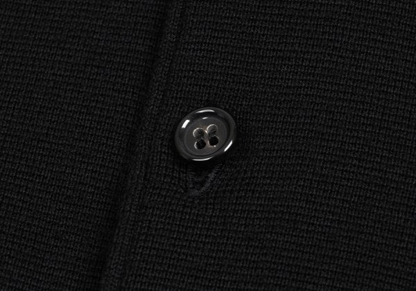 Yohji Yamamoto POUR HOMME Wool Knit Vest Black Size M