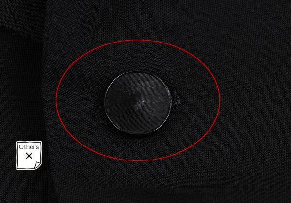 Yohji Yamamoto POUR HOMME Wool Poly Jacket Black Size S