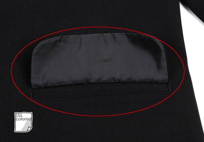 Yohji Yamamoto POUR HOMME Wool Poly Jacket Black Size S