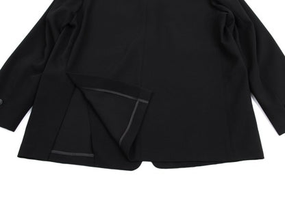 Yohji Yamamoto POUR HOMME Wool Poly Jacket Black Size S