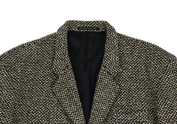 Yohji Yamamoto POUR HOMME Wool Nylon Jacket Black Size S