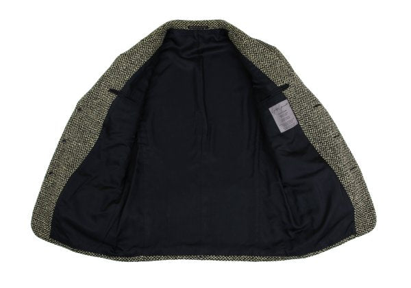 Yohji Yamamoto POUR HOMME Wool Nylon Jacket Black Size S