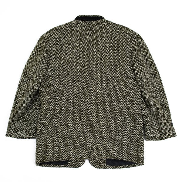Yohji Yamamoto POUR HOMME Wool Nylon Jacket Black Size S