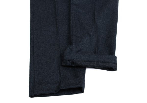 Papas Wool Two-Tuck Pants Navy Size 50L
