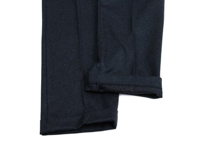 Papas Wool Two-Tuck Pants Navy Size 50L