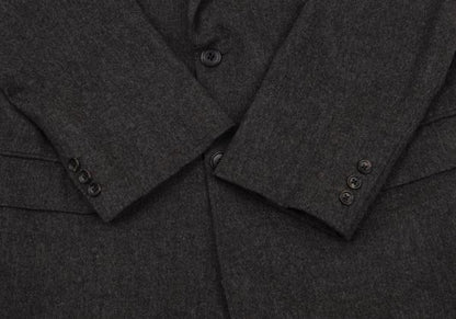 Papas Agnona Angora Wool Blend Blazer Charcoal Size 48M