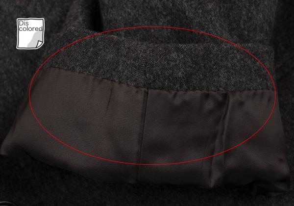 Papas Agnona Angora Wool Blend Blazer Charcoal Size 48M