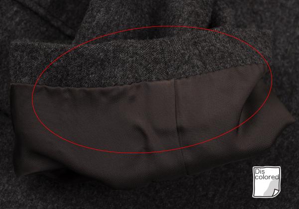 Papas Agnona Angora Wool Blend Blazer Charcoal Size 48M