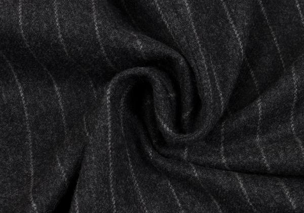 Papas MOON Cashmere Wool Stripe Blazer Gray Size 50L