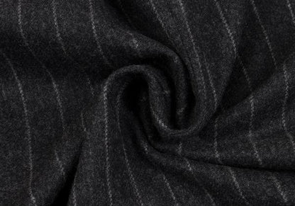 Papas MOON Cashmere Wool Stripe Blazer Gray Size 50L