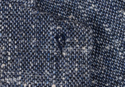 Papas ETHOMAS Silk Wool Tweed Tailored Blazer Blue Size 48M