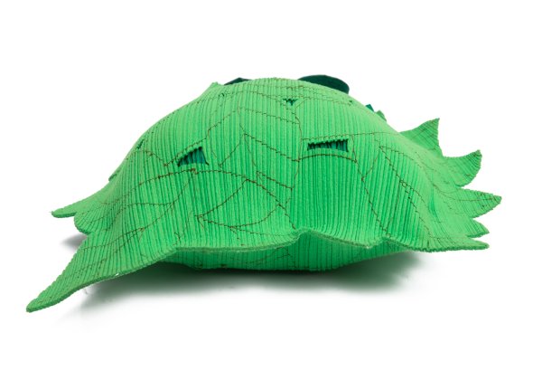 PLEATS PLEASE Leaf Patch Pleated Bag Green