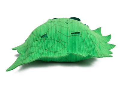 PLEATS PLEASE Leaf Patch Pleated Bag Green