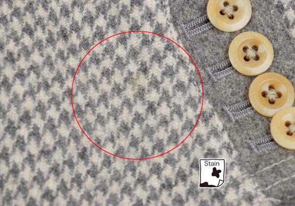 Paul Smith COLLECTION Houndstooth Light Gray Jacket Size L