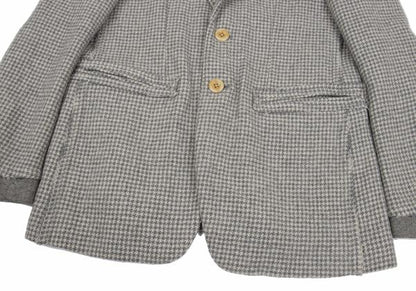 Paul Smith COLLECTION Houndstooth Light Gray Jacket Size L