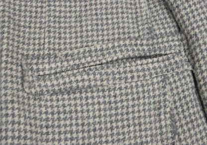 Paul Smith COLLECTION Houndstooth Light Gray Jacket Size L