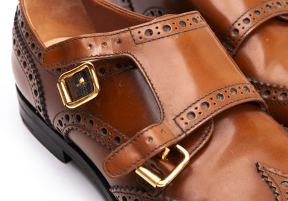 Church's LANA R Monk Straps Brown Sneakers Size 36.5 (23.5cm)