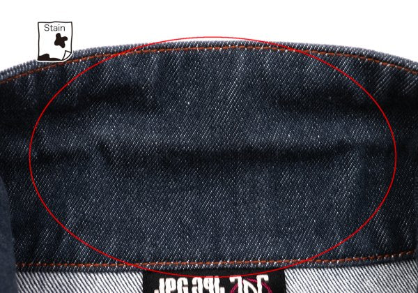 JPG by GAULTIER Raw Edge Indigo Denim Trucker Jacket Size 50