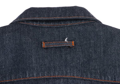 JPG by GAULTIER Raw Edge Indigo Denim Trucker Jacket Size 50