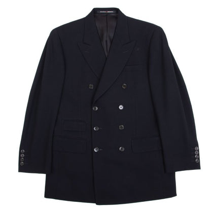 Jean Paul GAULTIER HOMME objet Wool Jacket Navy Size 44M