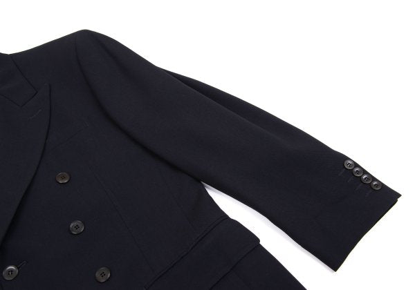 Jean Paul GAULTIER HOMME objet Wool Jacket Navy Size 44M