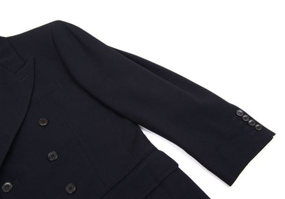 Jean Paul GAULTIER HOMME objet Wool Jacket Navy Size 44M