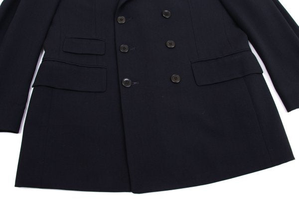 Jean Paul GAULTIER HOMME objet Wool Jacket Navy Size 44M