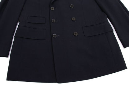 Jean Paul GAULTIER HOMME objet Wool Jacket Navy Size 44M