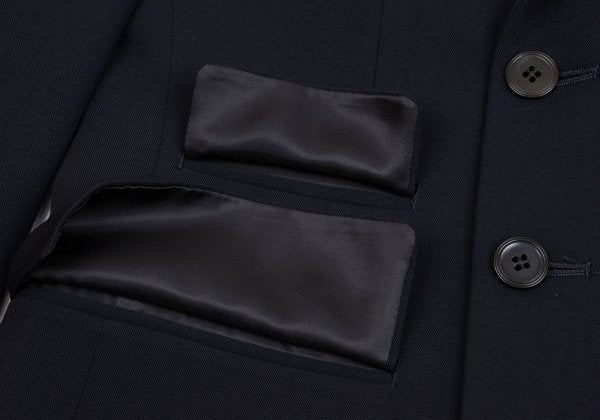 Jean Paul GAULTIER HOMME objet Wool Jacket Navy Size 44M
