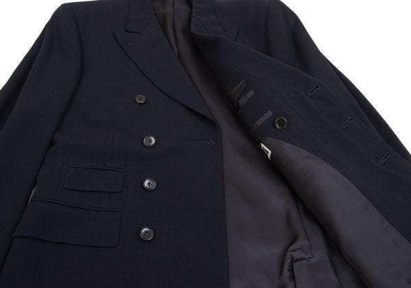 Jean Paul GAULTIER HOMME objet Wool Jacket Navy Size 44M