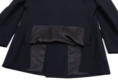 Jean Paul GAULTIER HOMME objet Wool Jacket Navy Size 44M