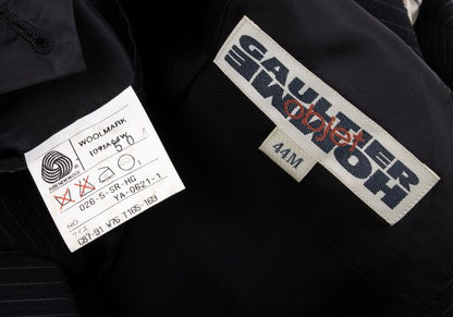Jean Paul GAULTIER HOMME objet Wool Jacket Blue Size 44M