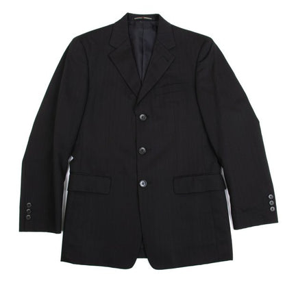 Jean Paul GAULTIER HOMME objet Wool Jacket Black Size 44