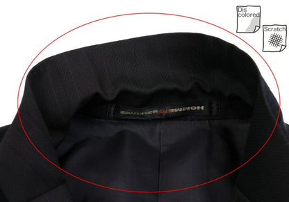 Jean Paul GAULTIER HOMME objet Wool Jacket Black Size 44