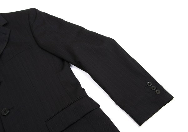 Jean Paul GAULTIER HOMME objet Wool Jacket Black Size 44