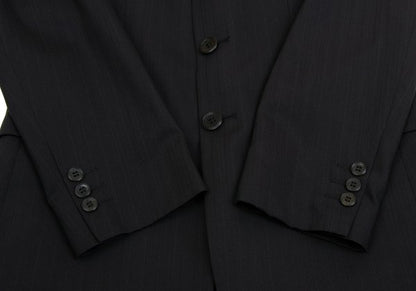 Jean Paul GAULTIER HOMME objet Wool Jacket Black Size 44