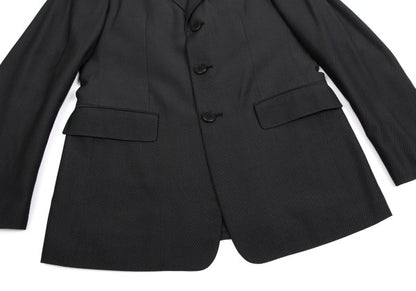 Jean Paul GAULTIER HOMME Skewed Stripe Jacket Gray Size 44