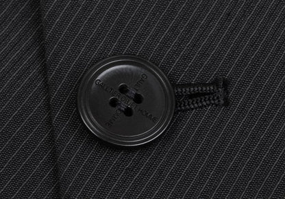 Jean Paul GAULTIER HOMME Skewed Stripe Jacket Gray Size 44